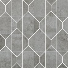 Uniwersalna mozaika grys industrial - obkládačka mozaika 29,8x29,8 šedá
