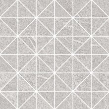 Grey Blanket Triangle Mosaic Micro - obkládačka inzerto 29x29 šedá