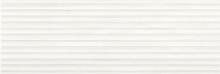 Stripes White Structure - obkládačka 25x75 bílá