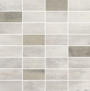 Floorwood White-Beige Mix Mosaic - dlaždice mozaika 29x29,5