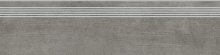 Grava Grey Steptread - schodovka rektifikovaná 29,8x119,8 šedá matná