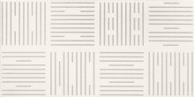 Burano dekor stripes - obkládačka inzerto 30,8x60,8 bílá
