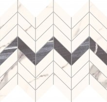Bonella white mozaika scienna - obkládačka mozaika 29,8x24,6 bílá matná