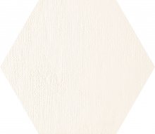 Mild Garden white hex dekor scienny - obkládačka inzerto šestihran 19,2x22,1 bílá
