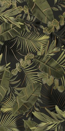 Beauty Garden 3 dekor scienny - obkládačka inzerto 59,8x119,8 černá