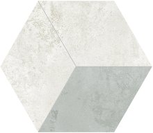 Torano hex 2 mozaika - dlaždice mozaika 34,3x29,7 bílá