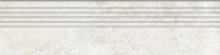 Torano white mat stopnica - schodovka 29,6x119,8 bílá matná