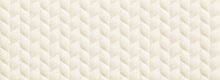 House of Tones white B str - obkládačka rektifikovaná 32,8x89,8 bílá