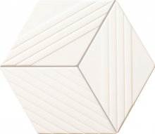 Colour white - obkládačka mozaika 22,6x19,8 bílá matná