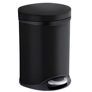 Outline Lite - odpadkový koš 6l, softclose dovírání, černá