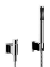 Symetrics - sprchová souprava, nástěnná montáž, rozety, ventil