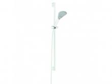 Fizz - sprchová tyč 90 cm, ruční sprcha 3-polohová, hadice 160 cm, bílá