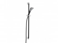 Fizz - sprchová tyč 90 cm, ruční sprcha 1-polohová, hadice 160 cm, černá