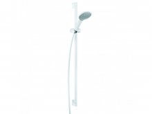 Freshline - sprchová tyč 90 cm, ruční sprcha 1-polohová, hadice 160 cm, bílá