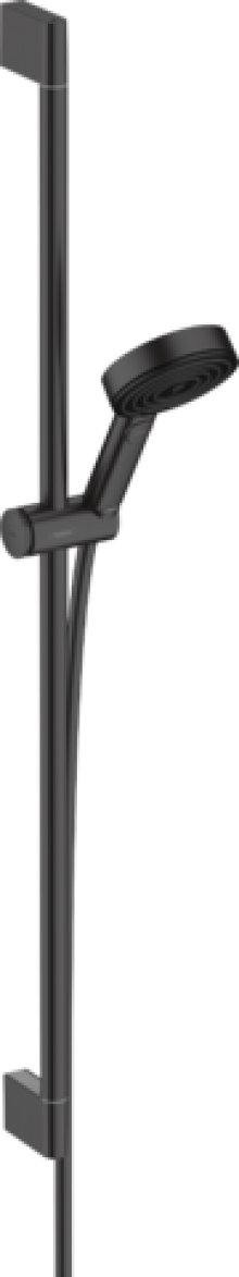Pulsify Select S sprchová sada 105 3jet Relaxation EcoSmart se sprchovou tyčí 90 cm, matná černá