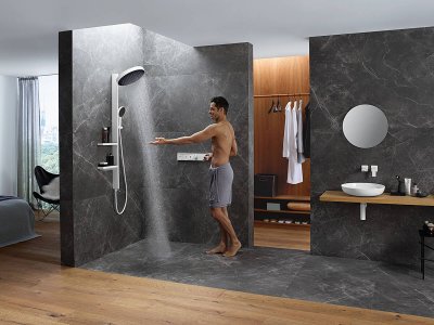 Rainfinity Showerpipe - sprchové komplety