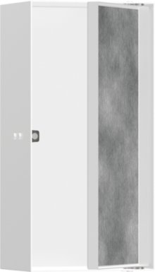 XtraStoris Rock - výklenek do stěny s dvířky pro obklady 300/150/100, matná bílá