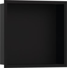 XtraStoris Individual - výklenek do stěny s designovým rámem 300/300/100, matná černá