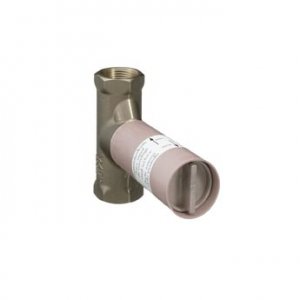 Základní těleso 52 l/min pro uzavírací ventil s vřetenem s podomítkovou instalací, DN15