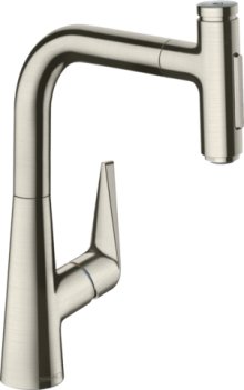 Talis Select M51 - kuchyňská páková baterie 220, s vytahovací sprškou, nerez