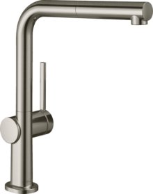 Talis M54 - kuchyňská páková baterie 270, vytahovatelný výtok, 1jet, sBox, nerez