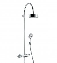 Citterio Showerpipe - termostatická baterie, horní a ruční sprcha