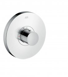 ShowerSelect Highflow Round - termostatická podomítková baterie, vysoký průtok, vrchní sada