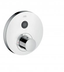 ShowerSelect Round - termostatická podomítková baterie pro 1 spotřebič, vrchní sada