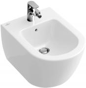 Subway 2.0 - bidet Compact závěsný, 1 otvor, s přepadem, výška 42 cm