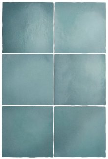 Lava Aquamarina - obkládačka 13,2x13,2 modrá