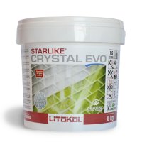 Starlike EVO 700 Crystal - epoxidová spárovací hmota, čirá 5 kg