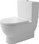 Starck 3 Big Toilet - WC kombi, hluboké splachování, odpad vario, bez sedátka a nádržky