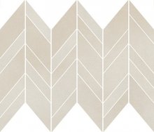 Safari cream chevron mix mosaic matt - obkládačka mozaika 25,5x29,8 krémová