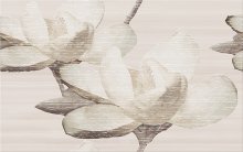 Marisol beige inserto flower - obkládačka inzerto 25x40