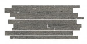 Davos Muretto Alpi Grey - dlaždice mozaika 30x60 šedá