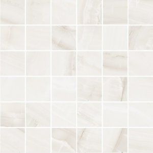 Extra Mosaico 5x5 Onice Bianco Naturale - dlaždice mozaika 30x30 bílá mat