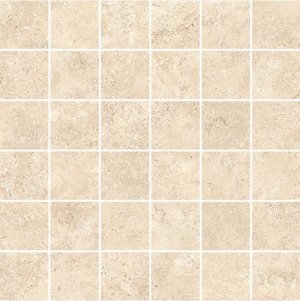 Lumiere Mosaico 5x5 Classique Sabbia - dlaždice mozaika 30x30 krémová matná