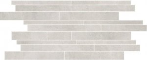 Open Muretto Bianco - dlaždice mozaika 30x60 šedá