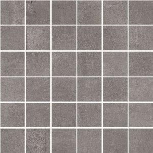 Open Mosaico 5x5 Antracite - dlaždice mozaika 30x30 šedá
