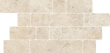 Landstone Muretto Circle Clay - dlaždice mozaika 30x60 béžová