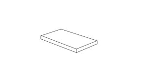 Le Briccole Angolo DX Rett. Ca Foscari - schodovka pravá 33x120x4 hnědá
