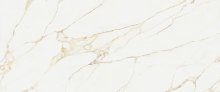 Atelier Calacatta Gold Polished Rett. - dlaždice rektifikovaná 120x278 bílá lesk