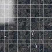 Mosaico 2,5x2,5 Lapp. Nero Imperiale - dlaždice mozaika 30x30 černá
