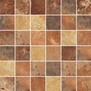 Materia Mosaico 5x5 Rosso - dlaždice mozaika 30x30 hnědá