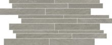 Norgestone Muretto Light Grey - dlaždice mozaika 30x60 šedá