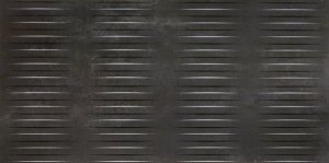 Forge Struttura Stream Dark Rett. - obkládačka rektifikovaná 60x120 černá