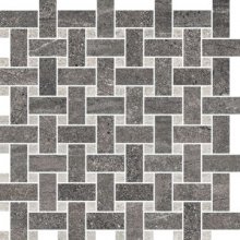 Aspen Trama Basalt/Rock Grey - dlaždice mozaika 30x30 šedá