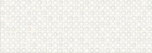 Chic Decoro Bubbles Bianco - obkládačka inzerto 35x100 bílá