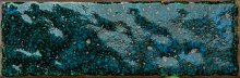 Boho brick dekor - obkládačka inzerto 7,8x23,7 modrá