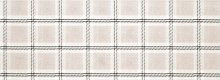 Timeless check dekor scienny - obkládačka inzerto 32,8x89,8 béžová